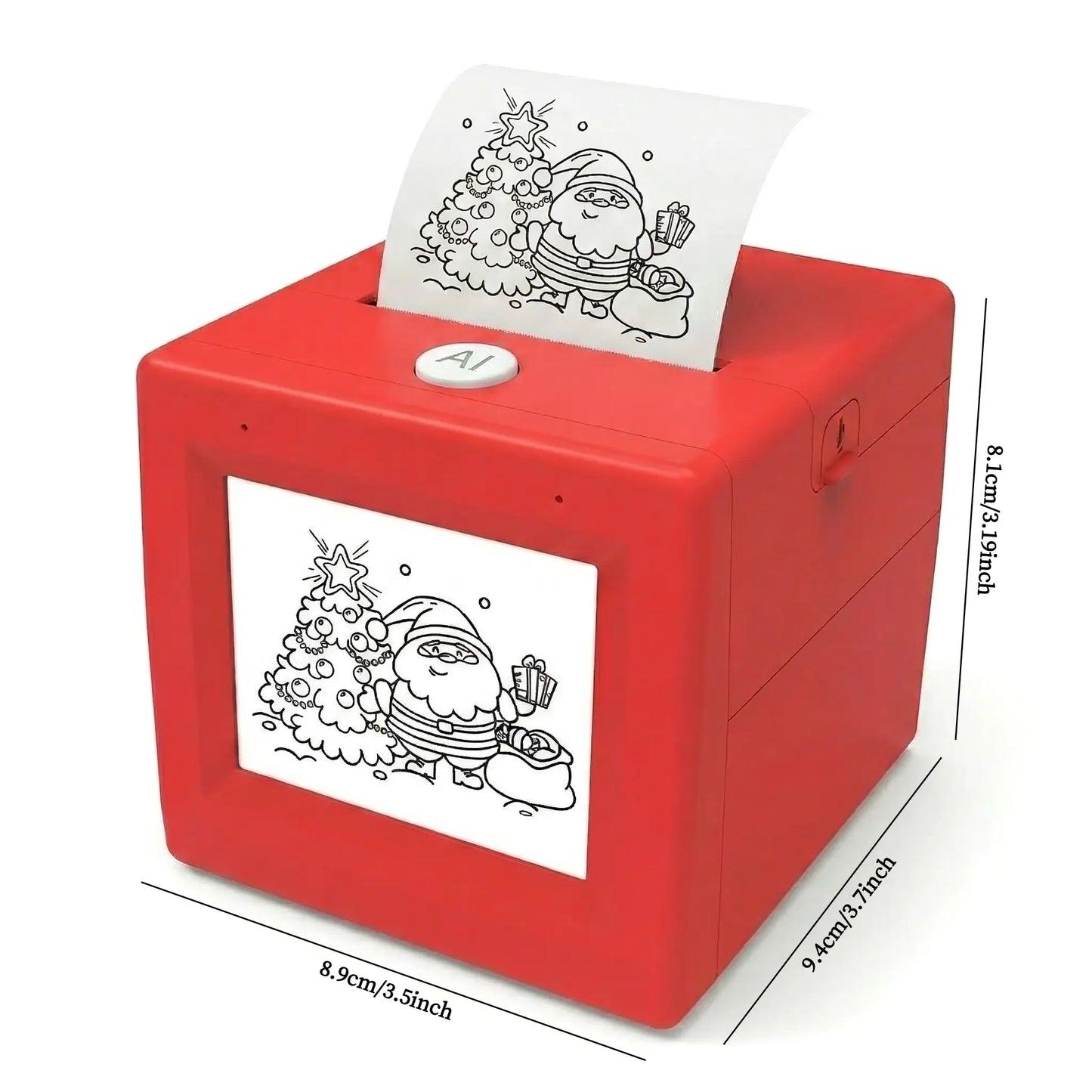 Transform Your Child's Imagination with the AI Voice Mini Printer - The Ultimate Wireless Portable Smart Gadget for Creative Learning and Fun!